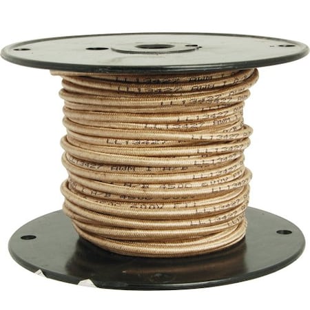 Allpoints Wire, Hi-Temp , 12 Ga, Tan, 100' 2531366